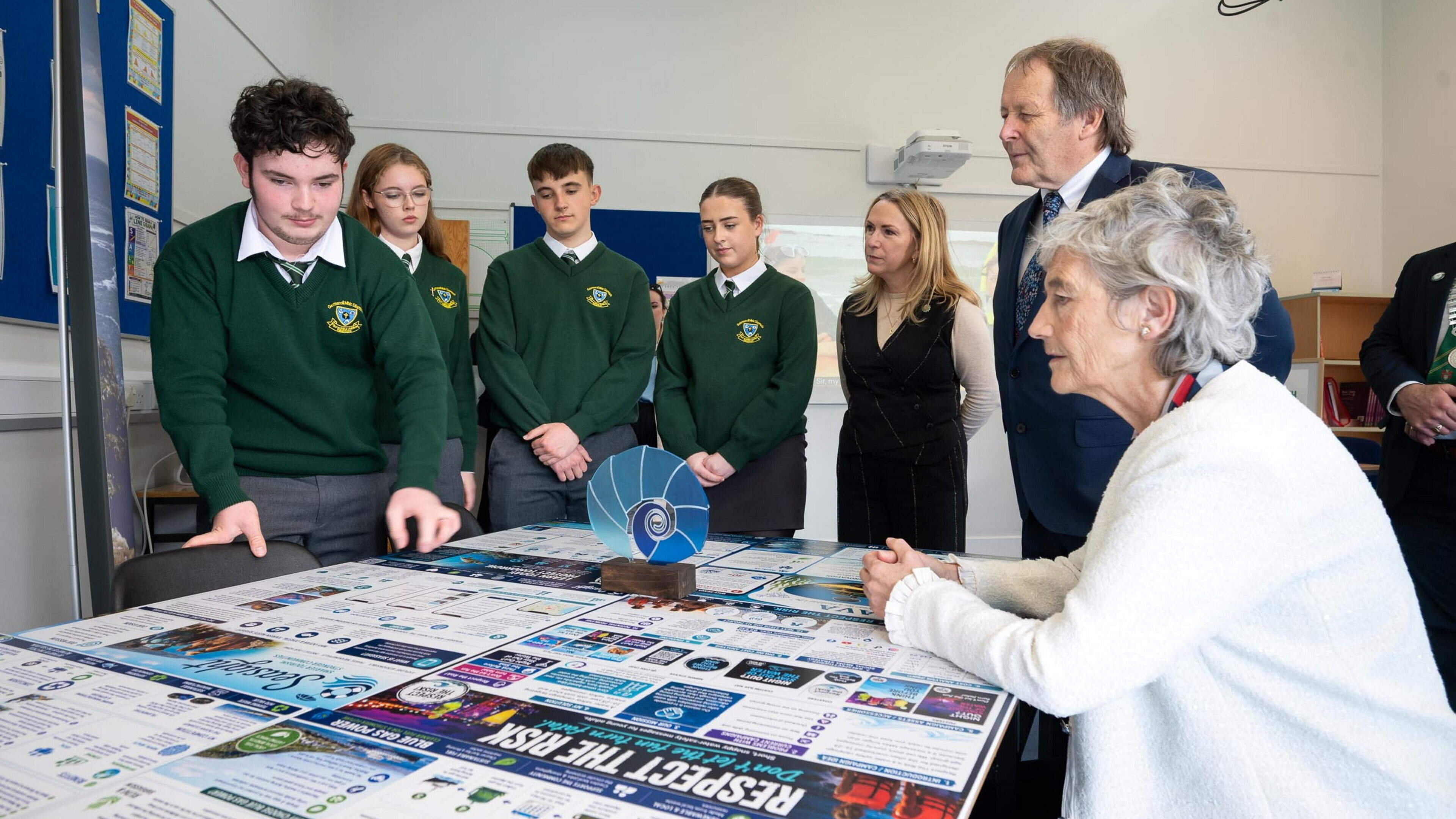 Picture special: Donegal island schools welcome President Catherine Connolly during three day visit